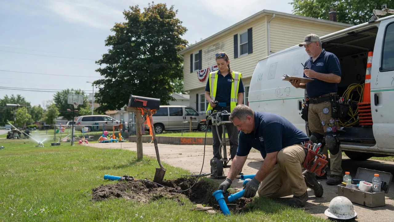 Slab Leak Repair in Warrens, WI near me